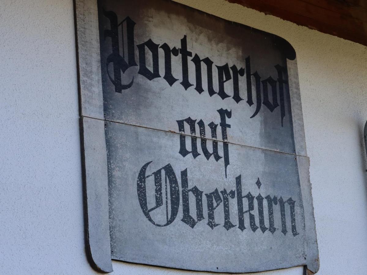 Portnerhof Auf Oberkirn Leilighet Schenna Eksteriør bilde